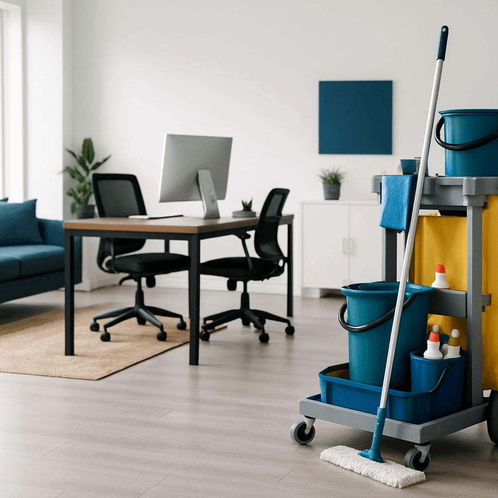 Clean office environment enhancing business reputation