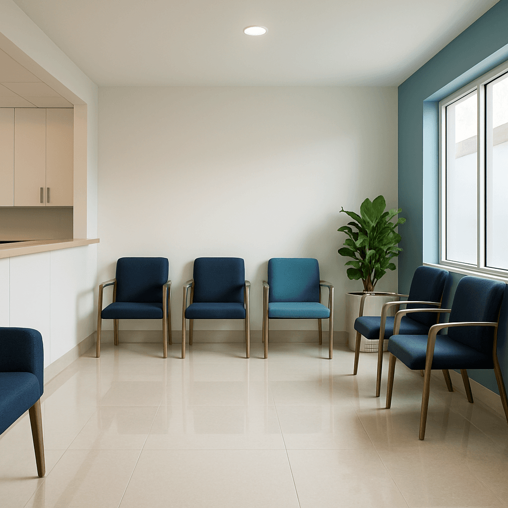 Professional cleaners in a healthcare facility in Perth