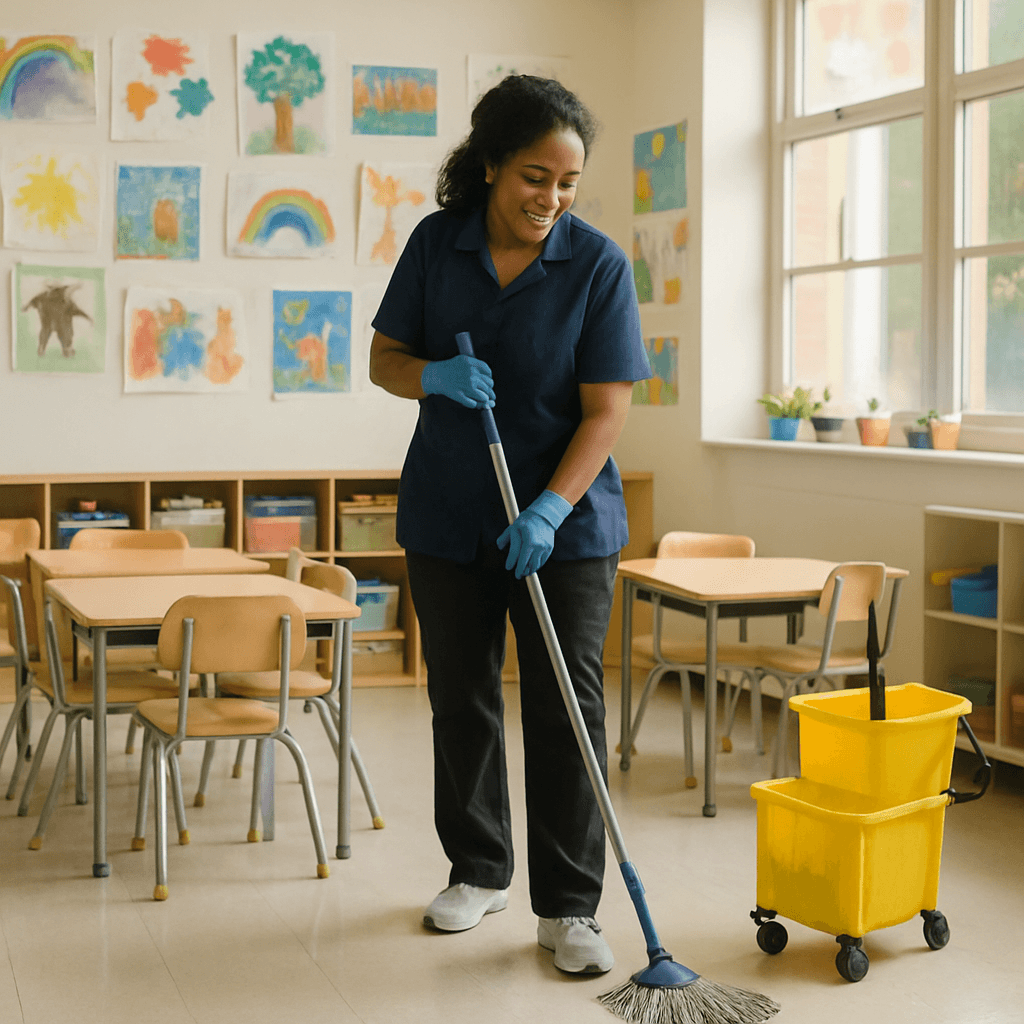Childcare cleaning in Perth