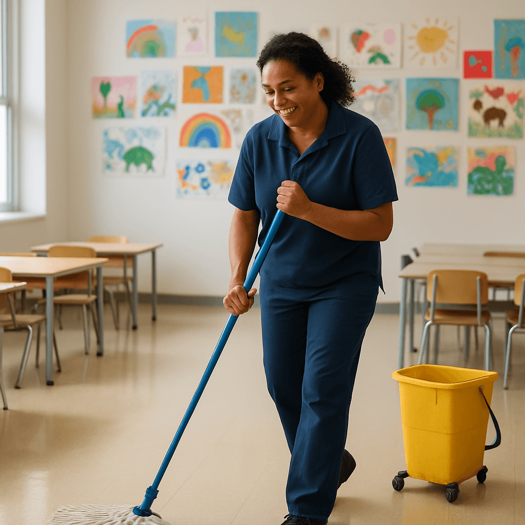 Professional childcare cleaning in Perth