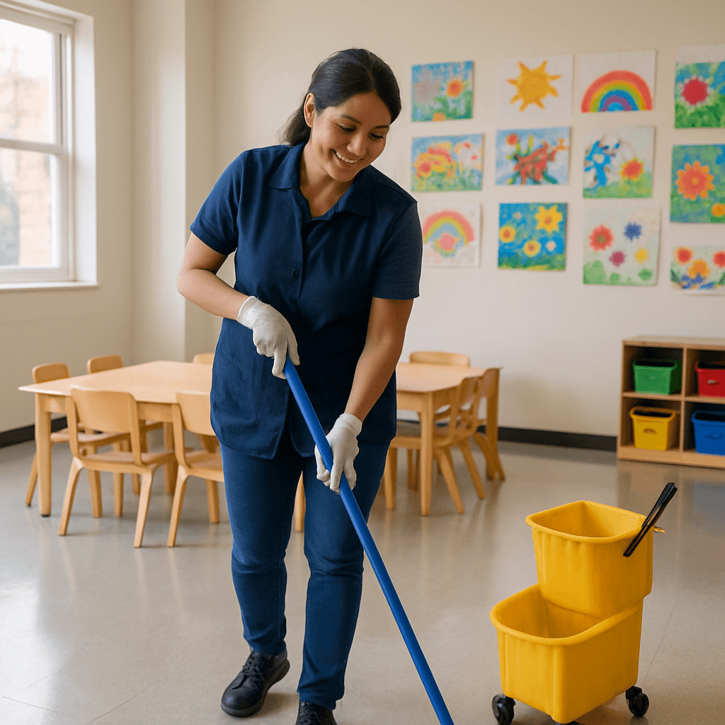 Childcare cleaning in Perth
