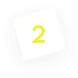 Graphic representation of home cleaning services with a number two and cleaning icons.